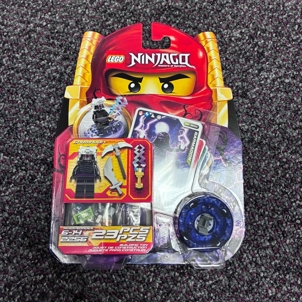 Lego Ninjago Garmadon masters of spinjitzu Spinner Cards NIB 2256 vintage new